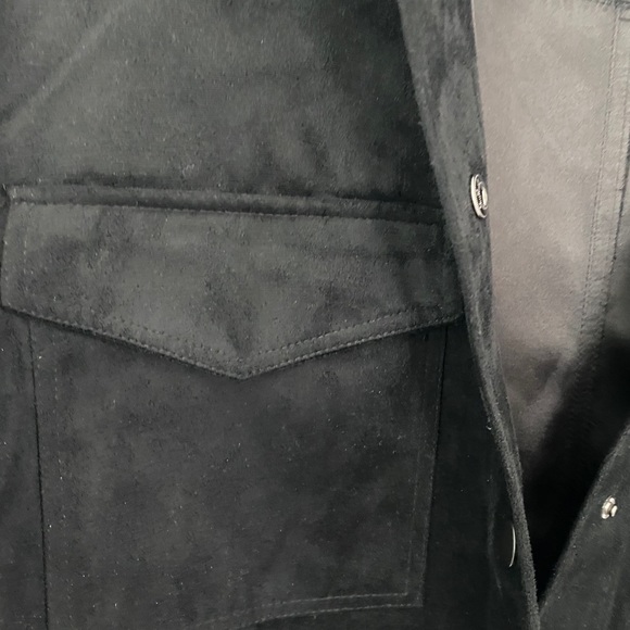 Swayed black cropped jacket - Picture 3 of 5